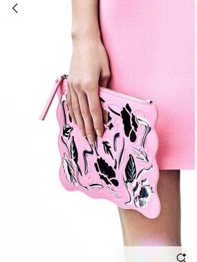 Leather clutch